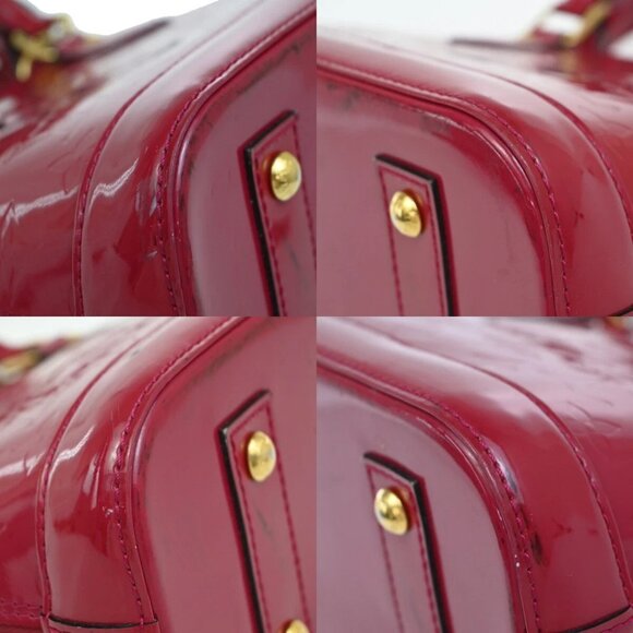 LOUIS VUITTON LV Alma BB Hand Bag Monogram Vernis Learher Pink M91698 24EF014 - Picture 11 of 16